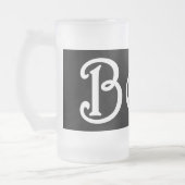 BOOハロウィーンビールマグハロウィーンカップ&グラス フロストグラスビールジョッキ (左)