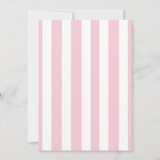 BOO幽霊ピンクハロウィーンベイビーシャワーを覗く 招待状 (裏面)