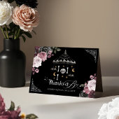 Boo感謝してい Gothic Skeleton Mobileベビーシャワー サンキューカード