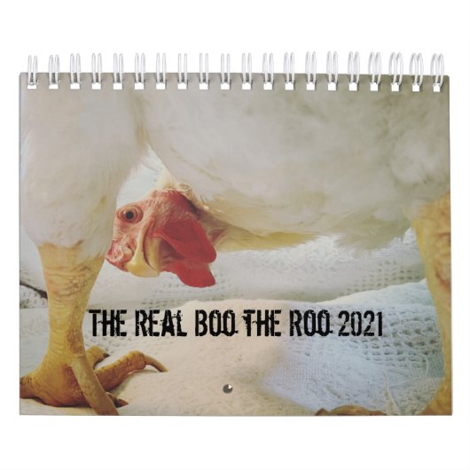 Boo 実在 the Roo 2021小暦 カレンダー (カバー)