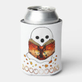 Boo 読 Books Libraryおもしろい Boooks幽霊ハロー 缶クーラー (缶正面)