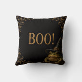 BOO! 魔女ガエル ハロウィン クッション (裏面)