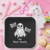 BOO!  – A Ghostly Grin ペーパープレート (パーティー)