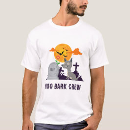 Boo Bark Crew | かわいい犬のハロウィン Tシャツ
