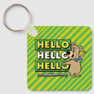 Boo-Bear Hello Hello Hello From Jellystone キーホルダー
