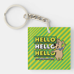 Boo-Bear Hello Hello Hello From Jellystone キーホルダー
