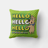 Boo-Bear Hello Hello Hello From Jellystone クッション (裏面)
