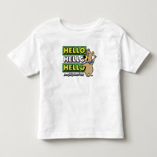 Boo-Bear Hello Hello Hello From Jellystone トドラーTシャツ