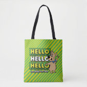 Boo-Bear Hello Hello Hello From Jellystone トートバッグ (正面)