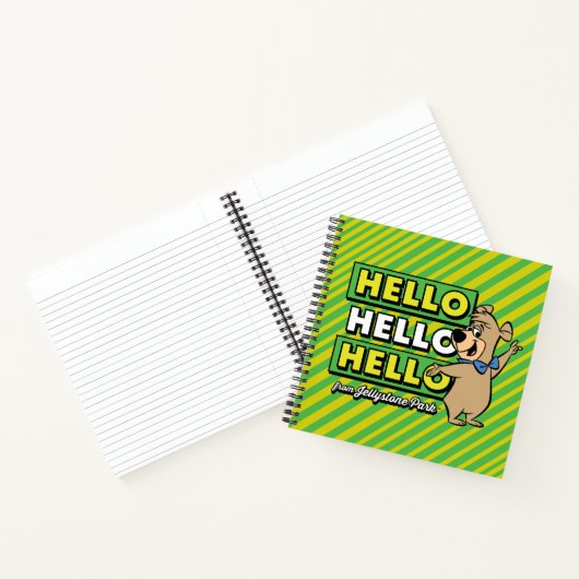 Boo-Bear Hello Hello Hello From Jellystone ノートブック (内部)