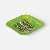 Boo-Bear Hello Hello Hello From Jellystone ペーパープレート (傾斜あり)