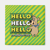 Boo-Bear Hello Hello Hello From Jellystone マグネット (正面)