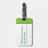 Boo-Bear Hello Hello Hello From Jellystone ラゲッジタグ (裏面縦)