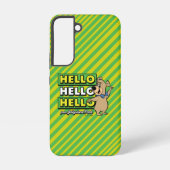 Boo-Bear Hello Hello Hello From Jellystone Samsung Galaxyケース (裏面)