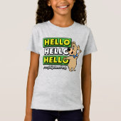 Boo-Bear Hello Hello Hello From Jellystone Tシャツ (正面)