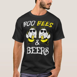 Boo Bees & Beers Couples Halloween Costume Tシャツ