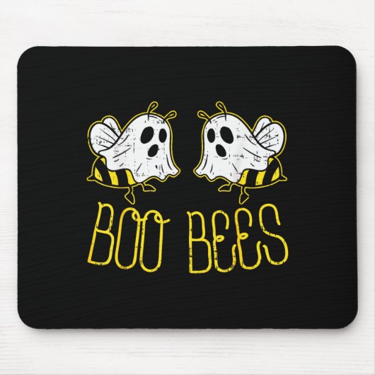 Boo Bees Funny Couples Halloween Costume For Adult マウスパッド (正面)