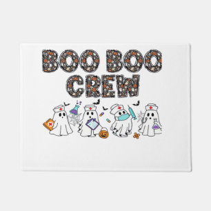 Boo Boo Crew � ハロウィン ナース ゴースト メディカ ドアマット