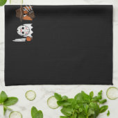 Boo Boo Crew Halloween Nurse キッチンタオル (折り畳み)