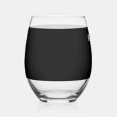 Boo Boo Crew Halloween Nurse ステムなしワイングラス (右)