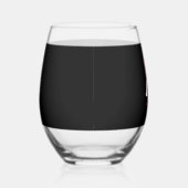 Boo Boo Crew Nurse Funny Halloween Ghost Nurse Gir ステムなしワイングラス (右)