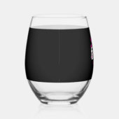 Boo Boo Crew Nurse Halloween Costume Ghost Breast ステムなしワイングラス (右)