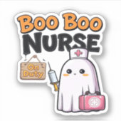 Boo Boo Nurse On Duty Classic T-Shirt シール (正面)