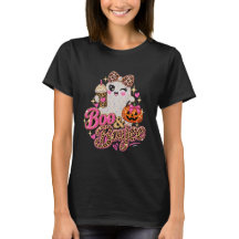 BOO & BOUJEE かわいいおばけTシャツ