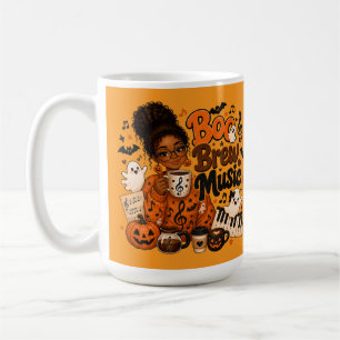 Boo Brew ミュージックティーチャー オレンジ ハロウィンマグ コーヒーマグカップ