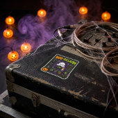 BOO-CILLATOR – Halloween Synth Nerd スクエアシール