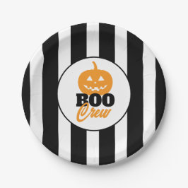 Boo Crew ジャック・オ・ランタン・ハロウィンパーティー ペーパープレート