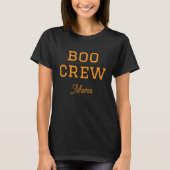 Boo Crew ママ ファミリー ハロウィン Tシャツ (正面)