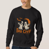 Boo Crew | 元デザイナー | ハロウィン スウェットシャツ (正面)