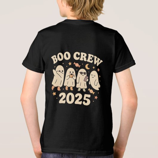 Boo Crew 2025 トレンドゴーストチーム トライブレンドTシャツ (裏面)
