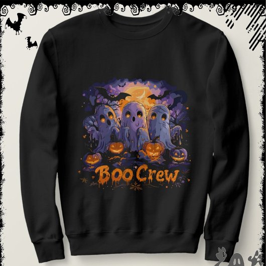Boo Crew | ExDesigner | ハロウィン スウェットシャツ