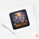 Boo Crew | ExDesigner | ハロウィン スクエアシール (封筒)