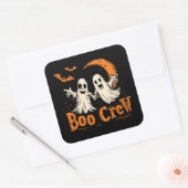Boo Crew | ExDesigner | ハロウィン スクエアシール (封筒)