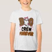 Boo Crew Forever – Matching Halloween Group トライブレンドＴシャツ (正面)