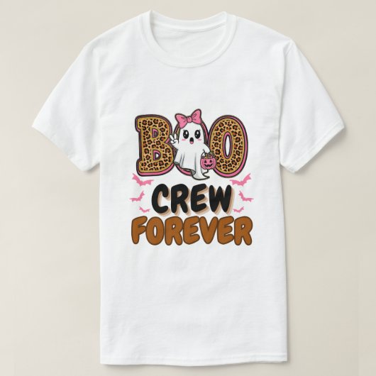 Boo Crew Forever – Matching Halloween Group Tシャツ (デザイン正面)