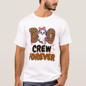 Boo Crew Forever – Matching Halloween Group Tシャツ (正面)