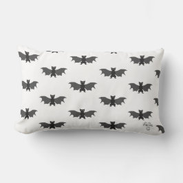 Boo Crew Gone Bat-ty Lumbar Throw Pillow ランバークッション