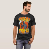 Boo Crew Grim Reaper  Cute Matching Halloween Cost Tシャツ (正面フル)