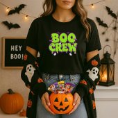 BOO CREW Halloween Slime Ghost Bat Halloween Tシャツ