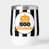 Boo Crew Jack O Lantern Personalized Halloween (背面)