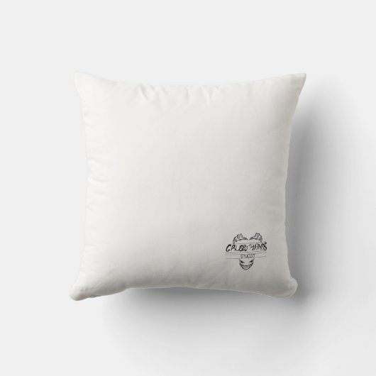 Boo Crew Member Bat Throw Pillow クッション (裏面)