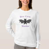 Boo Crew Member Women's Long Sleeve Tシャツ (正面)