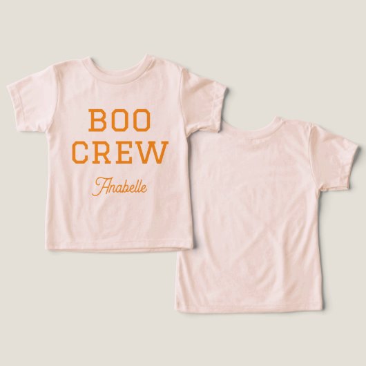 Boo Crew Monogrammed Halloween (デザイン正面&裏面)