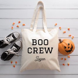 Boo Crew Monogrammed Halloween トートバッグ