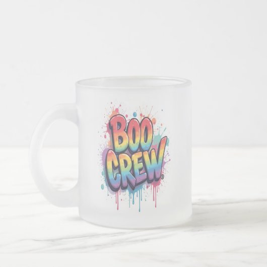 Boo Crew Mug フロストグラスマグカップ (左)