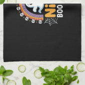 Boo Crew Nurse Halloween for Nurses Ghost Essentia キッチンタオル (折り畳み)